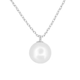 Silvego Zlatý náhrdelník Nikki z bílého zlata s přírodní perlou - FNN11067NGWFWP