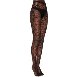 punčocháče KILLSTAR x KIHILIST - Lamenthia - Black - KSRA014216