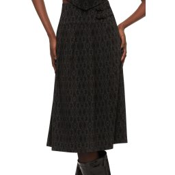 sukně dámská KILLSTAR x KIHILIST - Morrisa - Black Tartan - KSRA014209