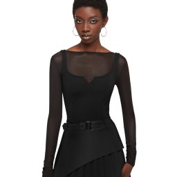 korzet dámský (top) KILLSTAR x KIHILIST - Acheris - Black - KSRA014189