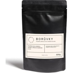 MyCoffeeTime Aromatizovaná zrnková káva, borůvky, 500 g