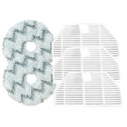 Mopy pro ROIDMI EVA (SDJ06RM) a HEPA filtry, 2+3ks