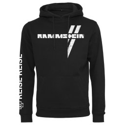 mikina pánská Rammstein - Weißes Kreuz - black - RS018
