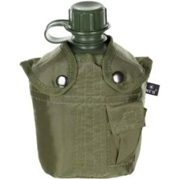Max Fuchs AG Polní láhev MFH se zeleným obalem, 1000 ml