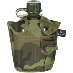 Max Fuchs AG Polní láhev MFH s maskáčovým obalem vz. 95, 1000 ml