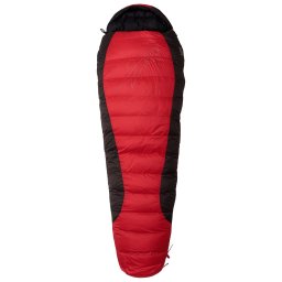 WARMPEACE spacák péřový VIKING 900 red/grey/black vel.195cm LEVÝ