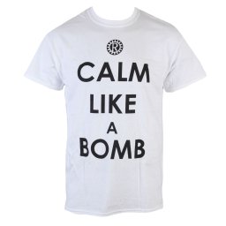 tričko pánské Rage Against The Machine - Calm like a bomb - White - ROCK OFF - PE13444TSWP