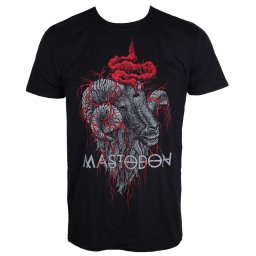 tričko pánské Mastodon - Rams Head - Black - ROCK OFF - MASTEE09MB