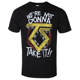 tričko pánské Twisted Sister - We´re Not Gonna Take It - Black - HYBRIS - ER-1-TS003-H84-11-BK