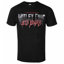 tričko pánské Mötley Crüe - 40 Years - BLACK - ROCK OFF - MOTTEE44MB