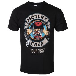 tričko pánské Mötley Crüe - Girls Girls Girls Tour '87 - ROCK OFF - MOTTEE51MB