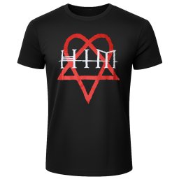 tričko pánské HIM - Heartagram - BL - ROCK OFF - HIMTEE10MB