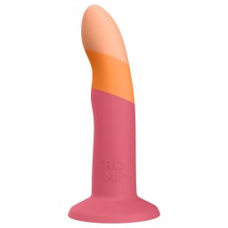 ROMP Dizi - flexibiln silikonov dildo - rovo-oranov
