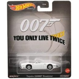 Mattel Hot Wheels Prémiové Auto - James Bond 007 - Toyota 2000GT Roadster