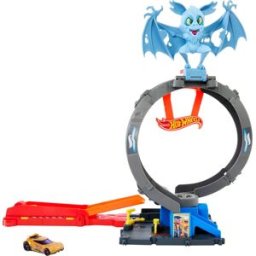 Mattel Hot Wheels City Příšerná Odplata - Bat loop attack