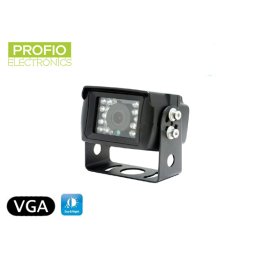 Voděodolná couvací kamera s úhlem snímání 150 ° a 18 IR LED nočním viděním do 13m