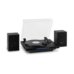 Auna TT-Play, PLUS, gramofon, reproduktory, max.20W, BT, 33/45 rpm