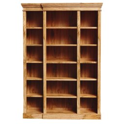 indickynabytek.cz - Knihovna Guru 140x200x45 z masivu mango