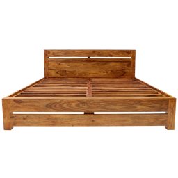 indickynabytek.cz - Postel Gani 160x200 z indického masivu palisandr / sheesham