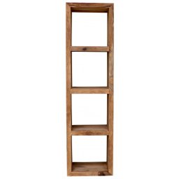 indickynabytek.cz - Knihovna Tara 50x175x50 z indického masivu palisandr / sheesham