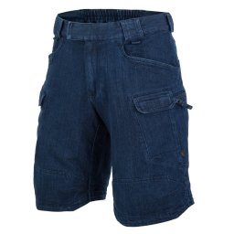 Kraťasy UTS URBAN TACTICAL 11" rip-stop riflové DENIM MODRÉ vel. S