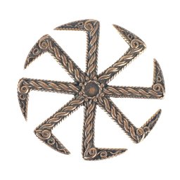 přívěšek (na obojek) KOLOVRAT - bronz - P21027