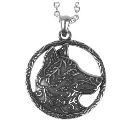 obojek Viking Wolf - SS8-1331P