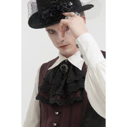 vázanka (plastron) DEVIL FASHION - Gothic - AS144