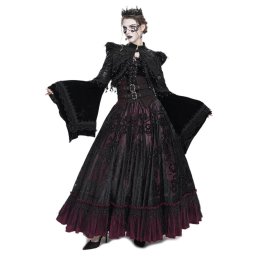 sukně dámská DEVIL FASHION - Wine Gothic 3D - ESKT07002