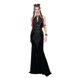 šaty dámské DEVIL FASHION - Punk Velvet Snake - SKT238