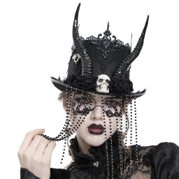 klobouk DEVIL FASHION - Skull Horn - EAS037