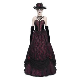 šaty dámské DEVIL FASHION - Rose - ESKT062