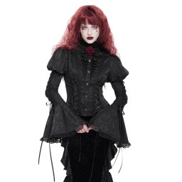 košile dámská DEVIL FASHION - Black Love - SHT14201