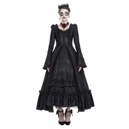 šaty dámské DEVIL FASHION - Gothic Rose - ESKT06601