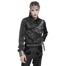 košile pánská DEVIL FASHION - Punk - SHT145