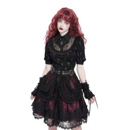 sukně dámská DEVIL FASHION - Black and Red Lolita - SKT23902