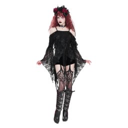 tričko dámské (halenka) DEVIL FASHION - Gothic - TT298