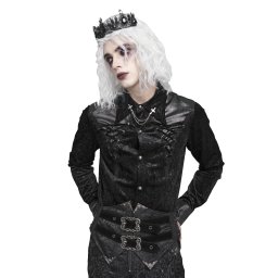 košile pánská DEVIL FASHION - Embossed Gothic - SHT149