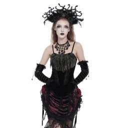 korzet dámský (top) DEVIL FASHION - Gothic Snake - ECST01401