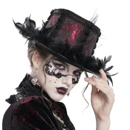 klobouk DEVIL FASHION - Gothic Rose - EAS038