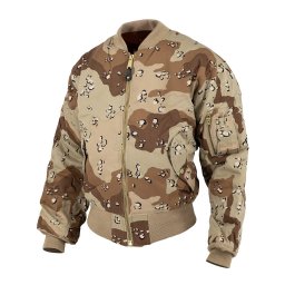 Bunda US MA-1 bomber 6-COL DESERT vel. L