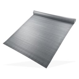 DEMA Clona na plot, bambusová rohož z PVC 140x500 cm, šedá 30815D