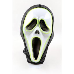Masky na halloween s LED - Vřískot (Scream)