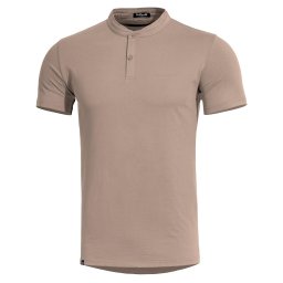 Triko ROMEO HENLEY 2.0 krátký rukáv KHAKI - PÍSKOVÁ vel. XL
