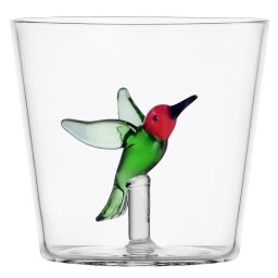 Ichendorf Milano designové sklenice na vodu Talking Trees Tumbler Hummingbird