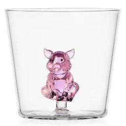 Ichendorf Milano designové sklenice na vodu Animal Farm Tumbler Pig