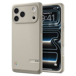 Pouzdro / kryt Spigen Classic LS MagSafe iPhone 17 Pro Max - Stone