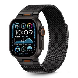 Tech-Protect Milano Vanguard Apple Watch 8 9 10 11 SE Ultra 44 45 46 49mm - Black