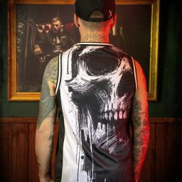 tílko pánské (dres) HYRAW - Painted Skull - 262DB04