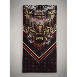nákrčník (šátek) HYRAW - Skull - 262AC06